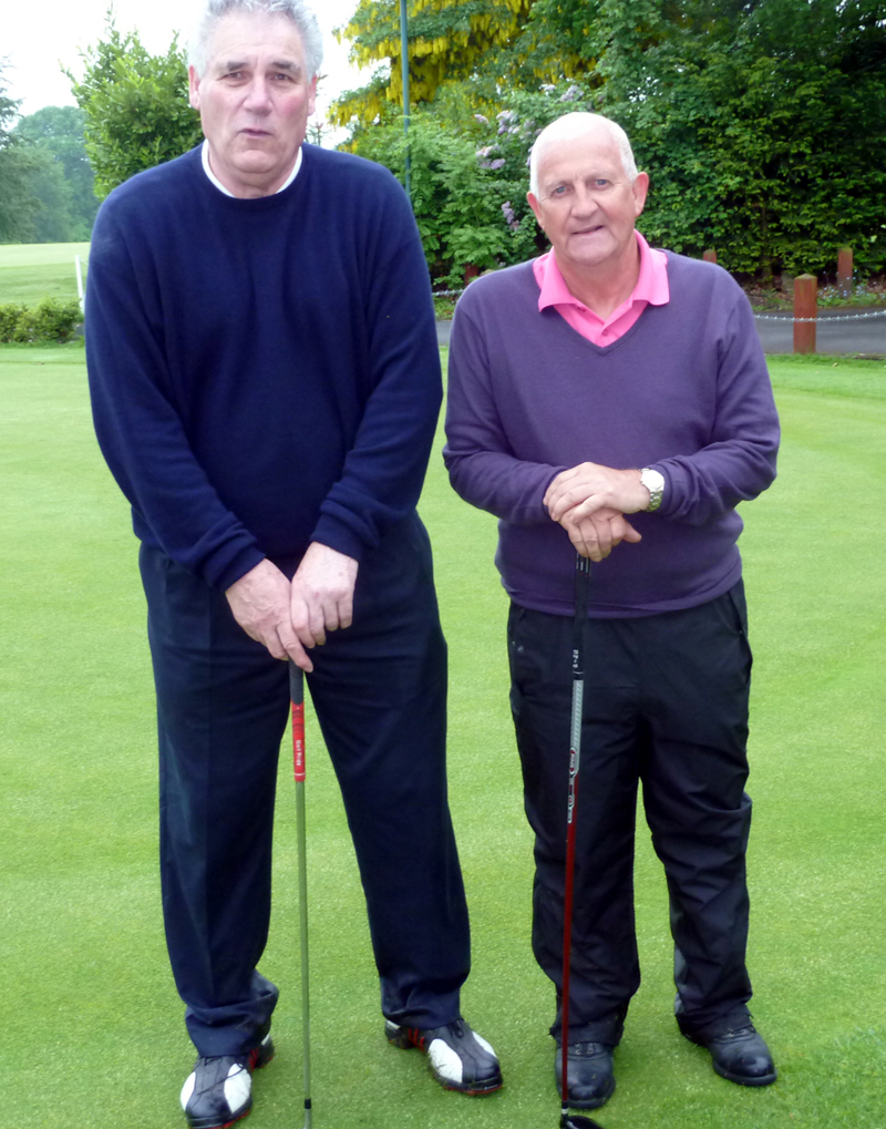 Playing partners......Phil Parkes and Barry Powell.