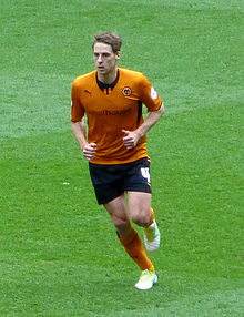 David Edwards......racking up the appearances for Wolves. 